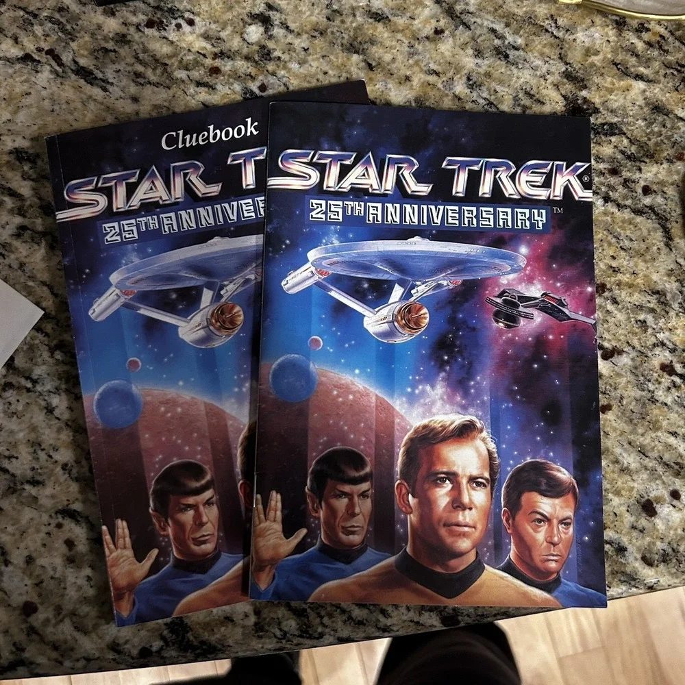 Star Trek 25th Anniversary IBM PC Big Box Game 1991‎ Interplay 5 Disk Complete